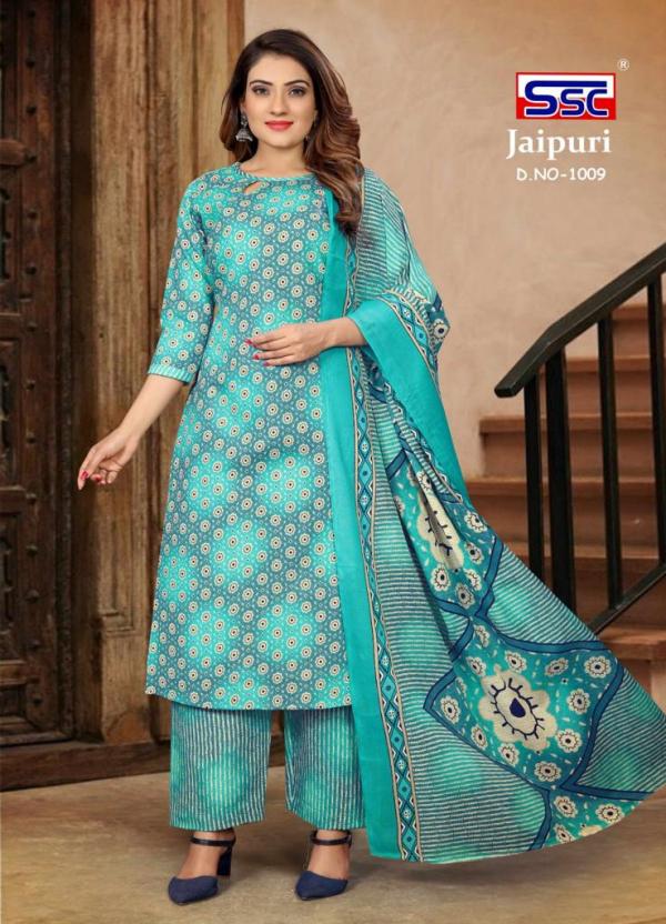 SSC Jaipuri Cotton Vol-1 Soft Cotton Designer Exclusive Dress Material